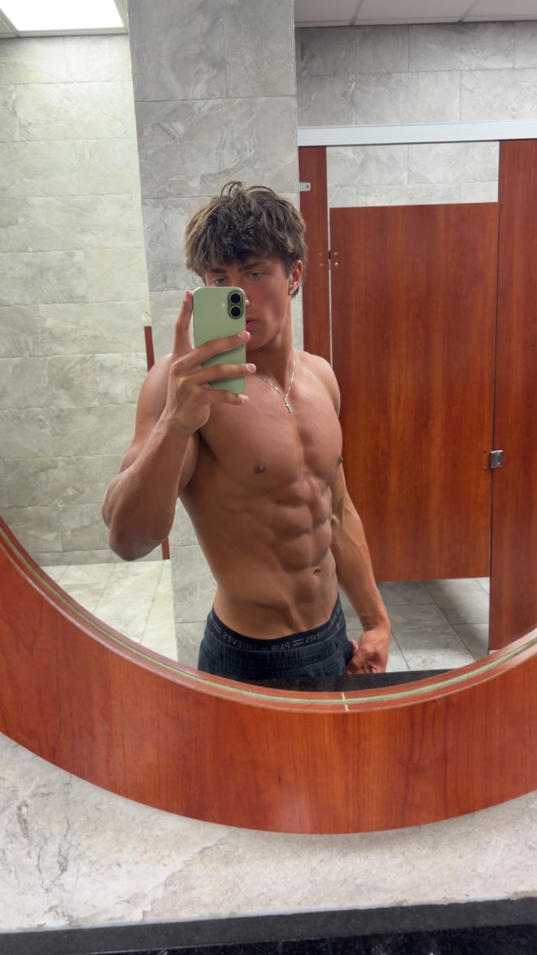 Lance Guiffreda showing his current shredded physique